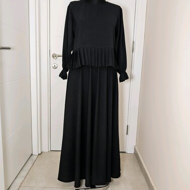 Black Hijab Dress