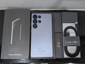 S25 ULTRA 28 DAYS - LIKE NEW - 256GB - Full Boxed - Blue Color - Image 4