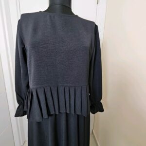 Black Hijab Dress - Image 3